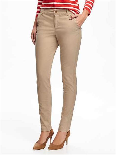 navy khaki pants women.